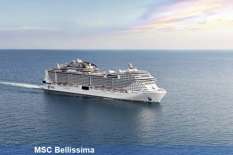 MSC BELLISSIMA: China (Mainland), Korea